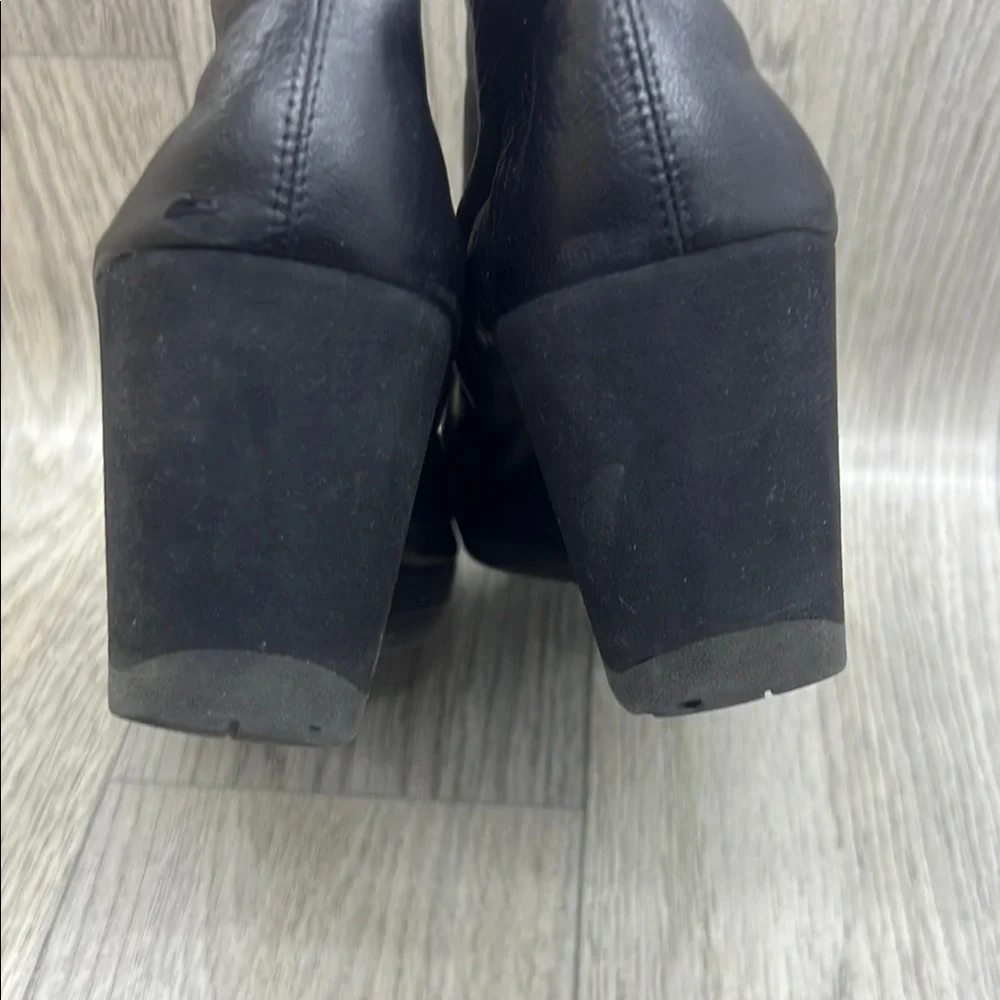 THIERRY RABOTIN wedge ankle boots trenton black